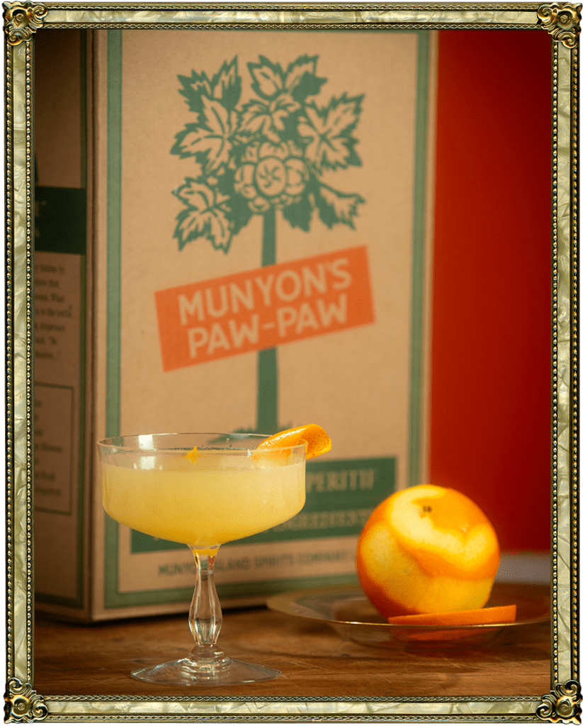 James & Juice (Papaya Gin Cocktail)